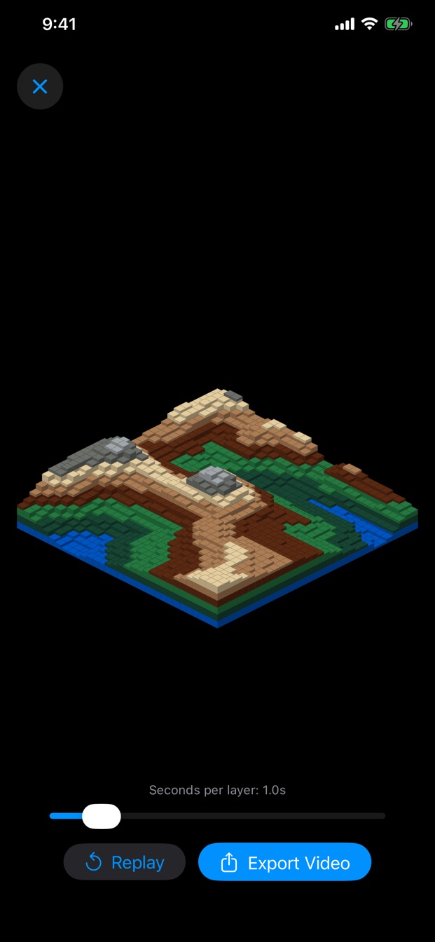 The build animation